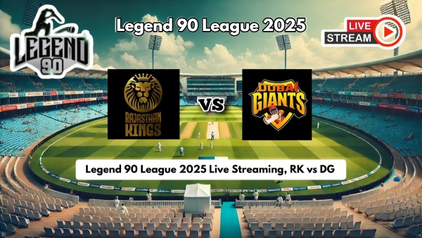 Legend 90 League 2025 Live Streaming When amp amp How to Watch RK vs DG Live Telecast on TV and Online