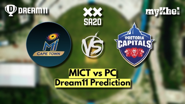 MICT vs PC Dream11 Prediction SA20 2025 MI Cape Town vs Pretoria Capitals Fantasy XI Captain amp amp Vice-Captain Choices Match 30