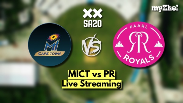 MICT vs PR Live Streaming SA20 2025 MI Cape Town vs Paarl Royals Live Telecast in India South Africa Bangladesh UK More