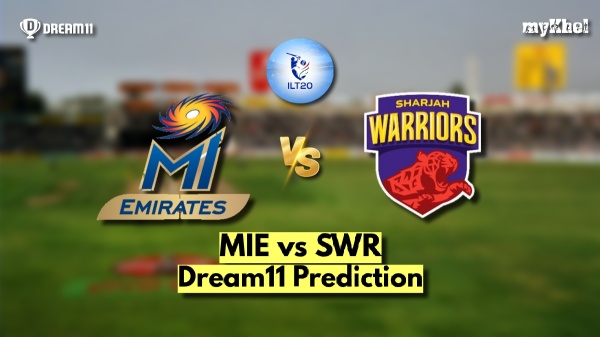 MIE vs SWR Dream11 Prediction ILT20 2025 MI Emirates vs Sharjah Warriors Fantasy XI Captain amp amp Vice-Captain Choices Eliminator