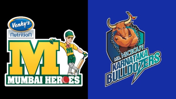Mumbai Heroes vs Karnataka Bulldozers Live Score