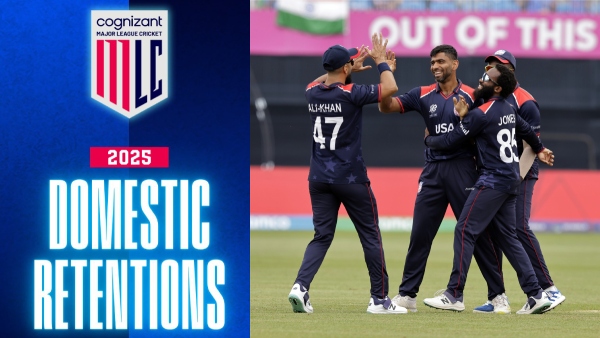 MLC Retentions 2025 - Domestic Players Retained Ahead of Major League Cricket Season 3