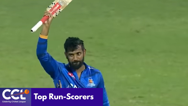 Most Runs in CCL 2025 Celebrity Cricket League