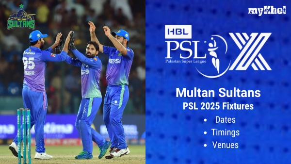 Multan Sultans Schedule for PSL 2025