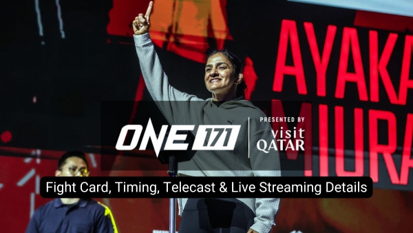 ONE 171 Fight Card and Live Streaming Details