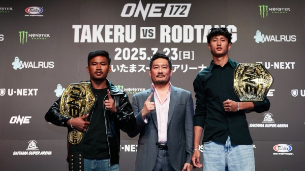 ONE 172 Takeru vs Rodtang gets stacked with more fight announcements Image Courtesy ONE Championship Media ONE 172 Takeru vs Rodtang gets stacked with more fight announcements Image Courtesy ONE Championship Media