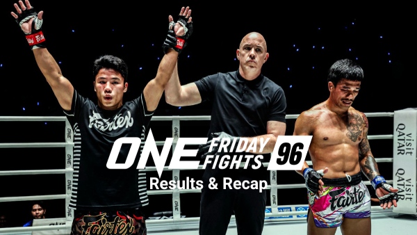 ONE Friday Fights 96 results and recap Image Courtesy ONE Championship Media