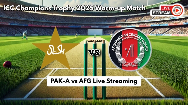 PAK-A vs AFG Live Streaming