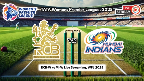 RCB-W vs MI-W live streaming and telecast details