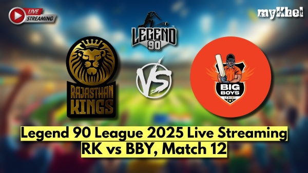 Legend 90 League 2025 Live Streaming When amp amp How to Watch RK vs BBY Live Telecast on TV and Online