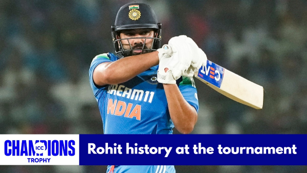 Rohit Sharma statistics Champions Trophy 2025