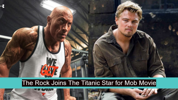 WWE The Rock Martin Scorsese Leonardo DiCapro