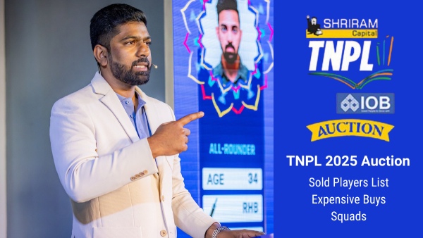 TNPL Auction 2025 took place on February 15