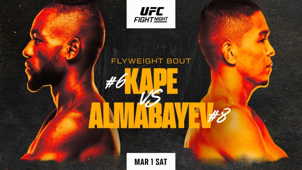 UFC Vegas 103 Fight Card and Live Streaming Details