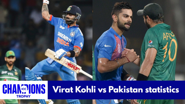 Virat Kohli vs Pakistan Champions Trophy 2025