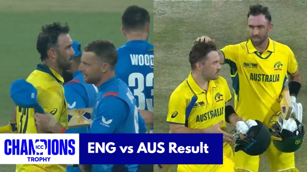 Yesterday s Champions Trophy 2025 Match England vs Australia February 22