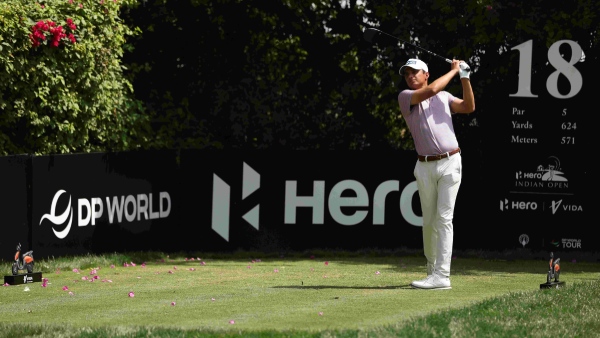 Hero Indian Open 2025 Ajeetesh Sandhu Best Indian on Opening Day