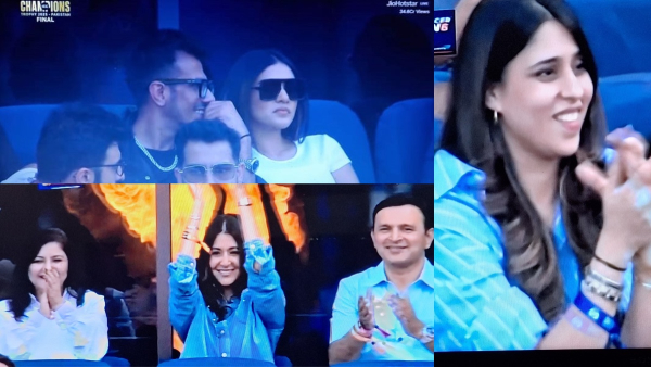 Champions Trophy 2025 Anushka Sharma Ritika Sajdeh Cheer to Dhanashree Varma Cryptic Post while Yuzvendra Chahal mystery date