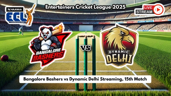 Entertainer Cricket League Live Streaming How to Watch Bangalore Bashers vs Dynamic Delhi Live Telecast