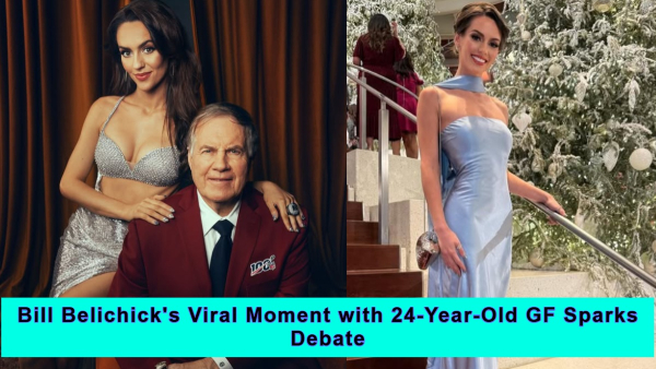 Bill Belichick Struggles to Walk with 24-Year-Old GF at UNC Game