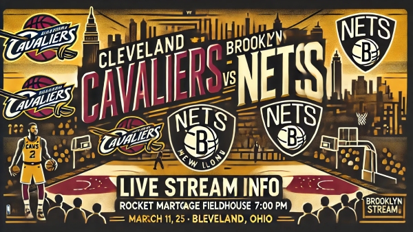 Cleveland Cavaliers vs Brooklyn Nets Live Stream