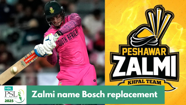 Corbin Bosch Peshawar Zalmi PSL 2025