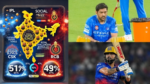 CSK vs RCB Fans all over India