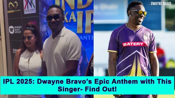 Dwayne Bravo amp amp Shivangi Sharma Unveil Poster for India Ka IPL