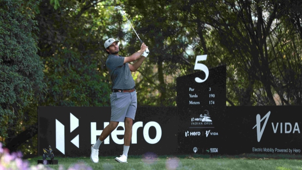 Spain s Eugenio Chacarra was at 4-under at the end of Round 2