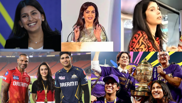 IPL 2025 female owners Kavya Maran Preity Zinta Nita Ambani Juhi Chawla Jahnavi Mehta