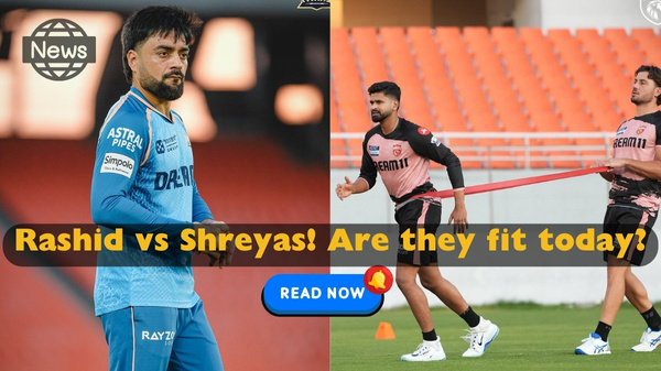 Rashid Khan and Shreyas Iyer fitness update ahead of GT vs PBKS IPL 2025 Match 5 Image Courtesy Facebook GT PBKS Rashid Khan and Shreyas Iyer fitness update ahead of GT vs PBKS IPL 2025 Match 5 Image Courtesy Facebook GT PBKS