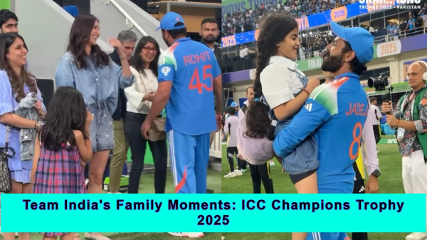 Rohit Sharma Ravindra Jadeja and Team India s Heartfelt Family Celebrations
