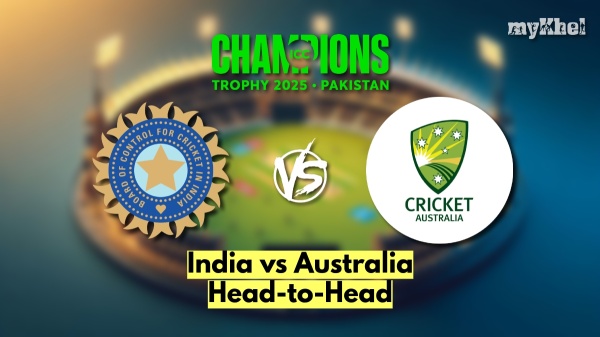India vs Australia Head to Head in ODI Champions Trophy 2025 IND vs AUS Records Stats Results at Dubai International Cricket Stadium