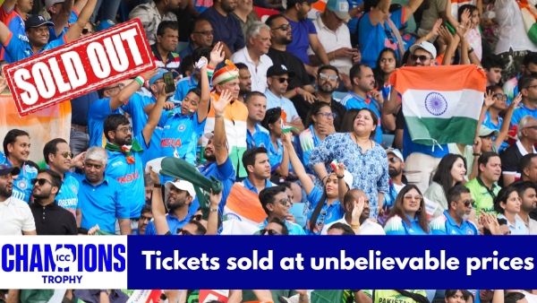 Champions Trophy 2025 Final Tickets India vs New Zealand match tickets