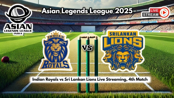 Indian Royals vs Sri Lankan Lions Live Streaming ALL T20 How to Watch Asian Legends League 2025 Live Telecast on TV and Online