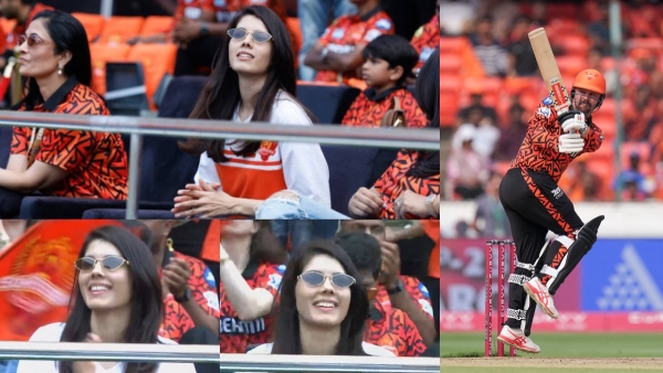 IPL 2025 Kavya Maran s Delightful Reaction to Travis Head s Towering 105m Six Goes Viral