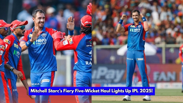 IPL 2025 Mitchell Starc Joins Elite List of Best Bowling Figures by Delhi Capitals Players in History