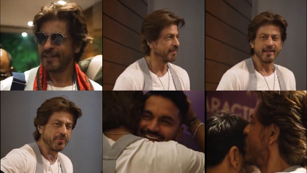 IPL 2025 Shah Rukh Khan Meets KKR Players Delivers Heartfelt Message Ahead of IPL 2025 Opener vs RCB