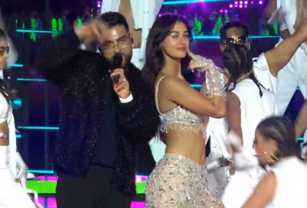 Karan Aulja Disha Patani IPL 2025 Opening Ceremony
