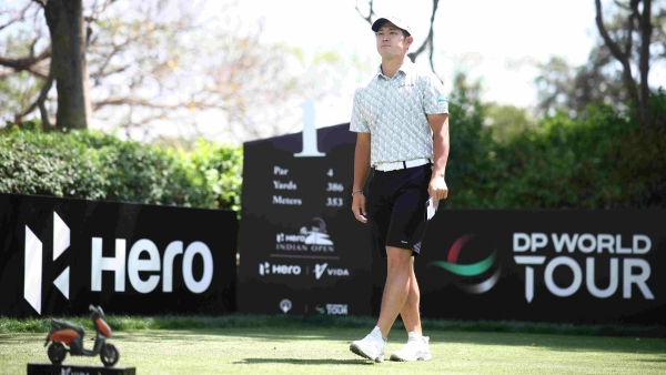 Hero Indian Open Nakajima Produces Front Nine Masterclass to Share Lead with Chacarra in Round 2 12 Indians Make the Cut