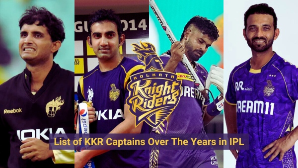 KKR Captains From 200 to 2025