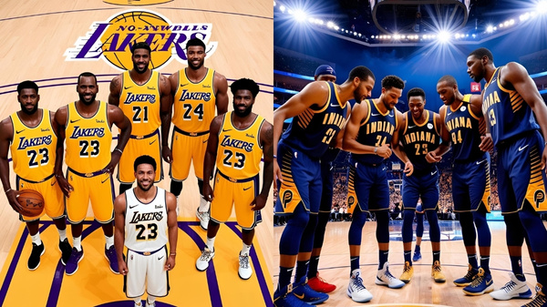 Indiana Pacers vs Los Angeles Lakers