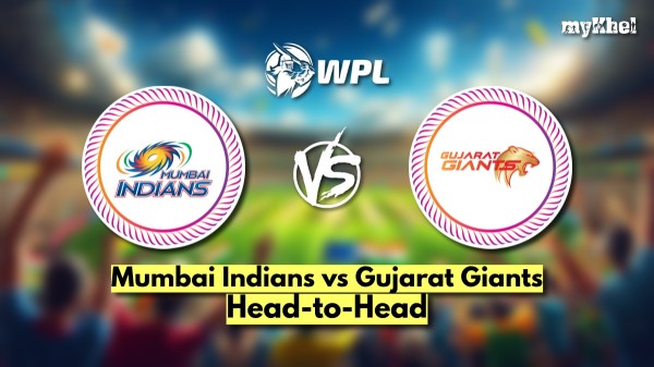Mumbai Indians vs Gujarat Giants Women Head to Head WPL 2025 MI-W vs GG-W Records Stats Results at Brabourne Stadium Mumbai
