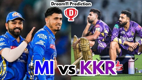 MI vs KKR Dream11 Prediction IPL 2025 Mumbai Indians vs Kolkata Knight Riders Fantasy XI 12th Match