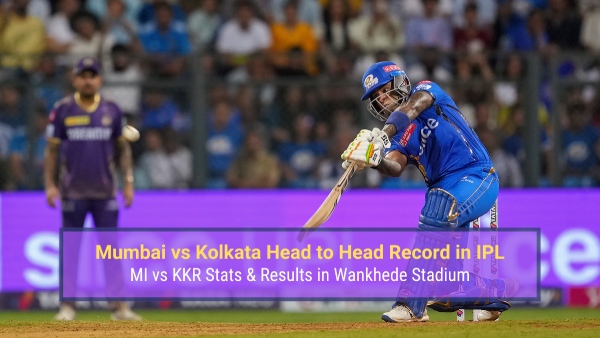 MI vs KKR head to head record and stats ahead of IPL 2025 match 12