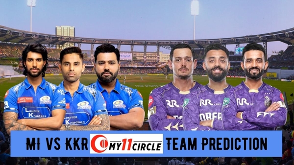 MI vs KKR My11Circle Prediction