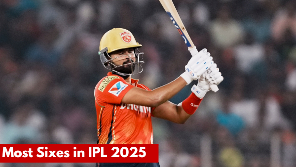 Most Sixes in IPL 2025 Shreyas Iyer