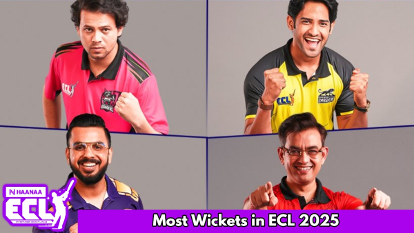 Most Wickets in ECL 2025 Who is the Entertainers Cricket League Season 2 Purple Cap Holder