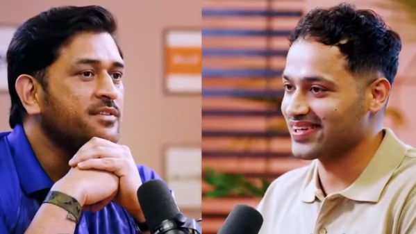 MS Dhoni set for podcast debut Photo Credit Youtube screengrab