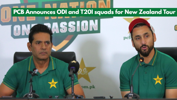 Pakistan squad for New Zealand series